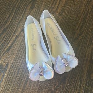 Mini Melissa Barbie girls shoes, size 11, GUC